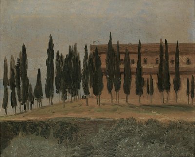 Monastery Monte Oliveto near Florence by Carl Gustav Carus